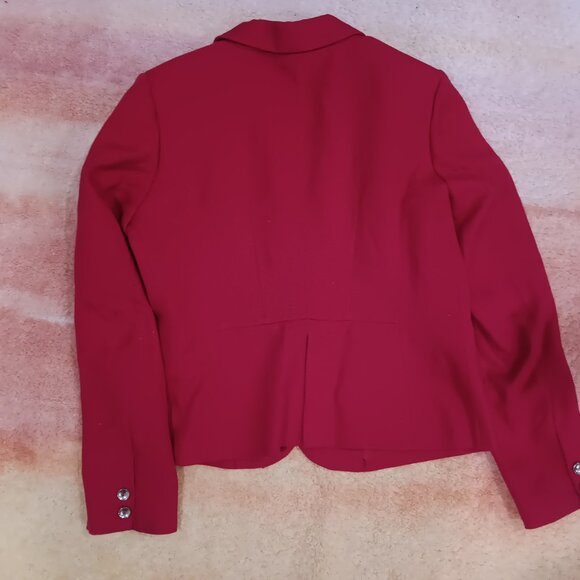 Rafaella red blazer Womans size 12 ❤️ - Picture 5 of 5